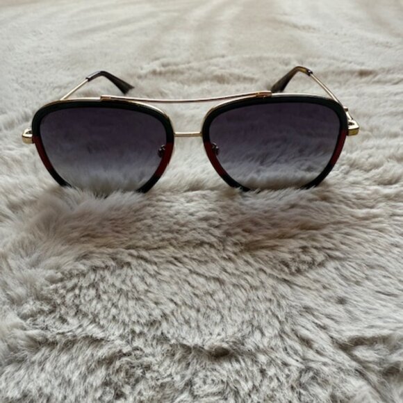 Gucci Urban Pilot Web Block Sunglasses - Picture 5 of 10